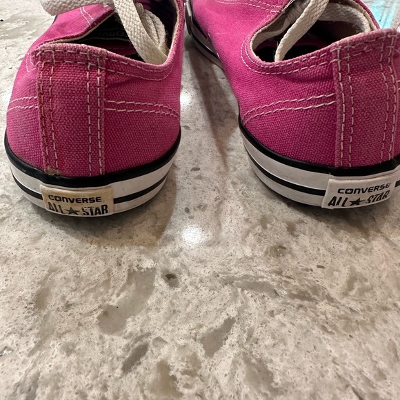 Cute Pink Converse All-Stars - Size 7.5 - Picture 3 of 5